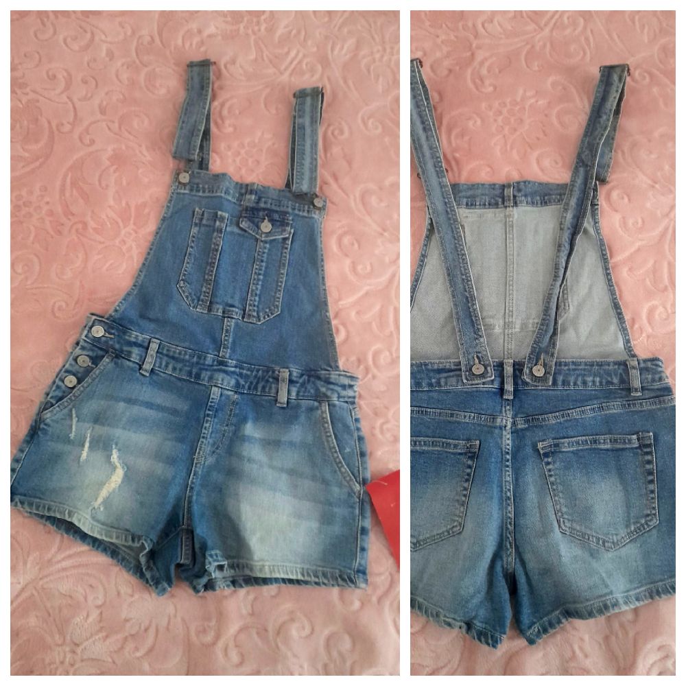 Salopette short 