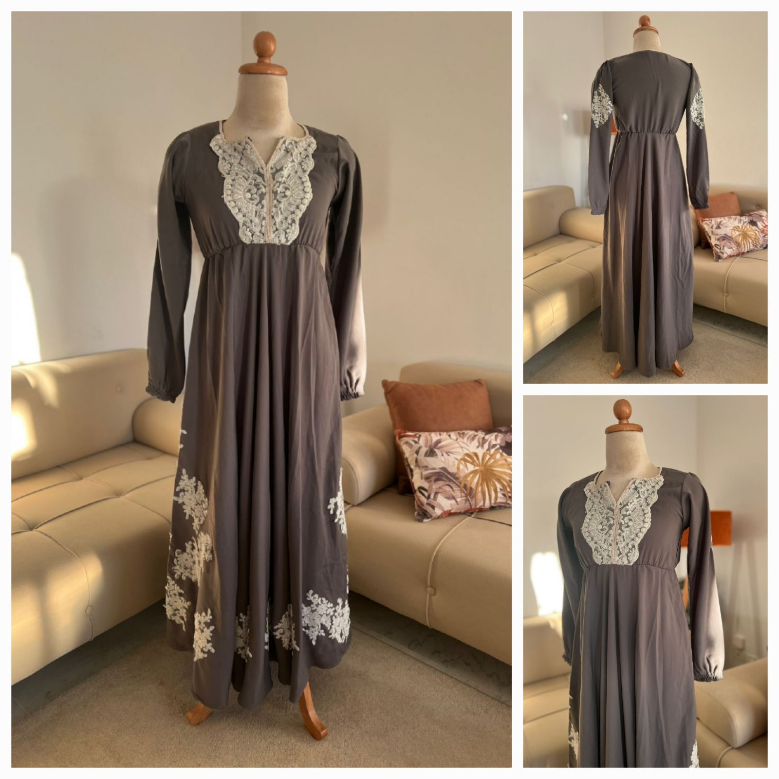 Caftan gris 