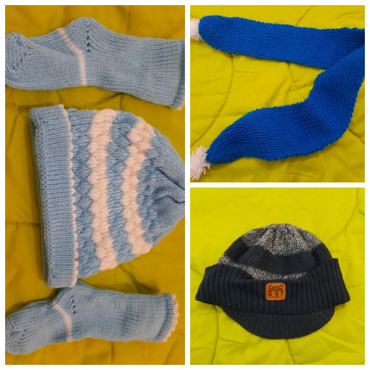 Lots Bonnets pour bébé garçon 