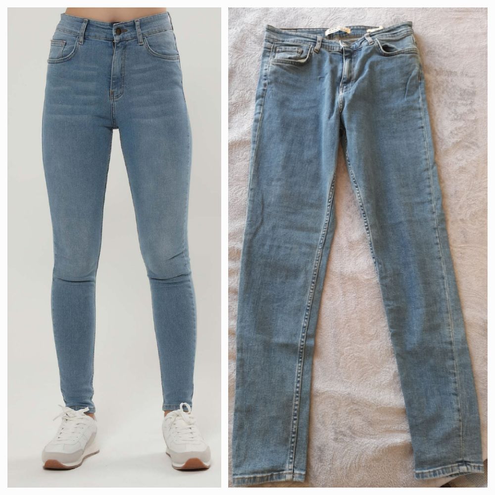 Pantalon jeans cigarette 
