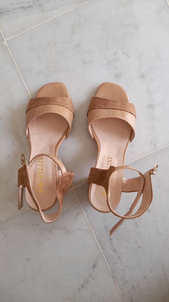 Sandale beige 