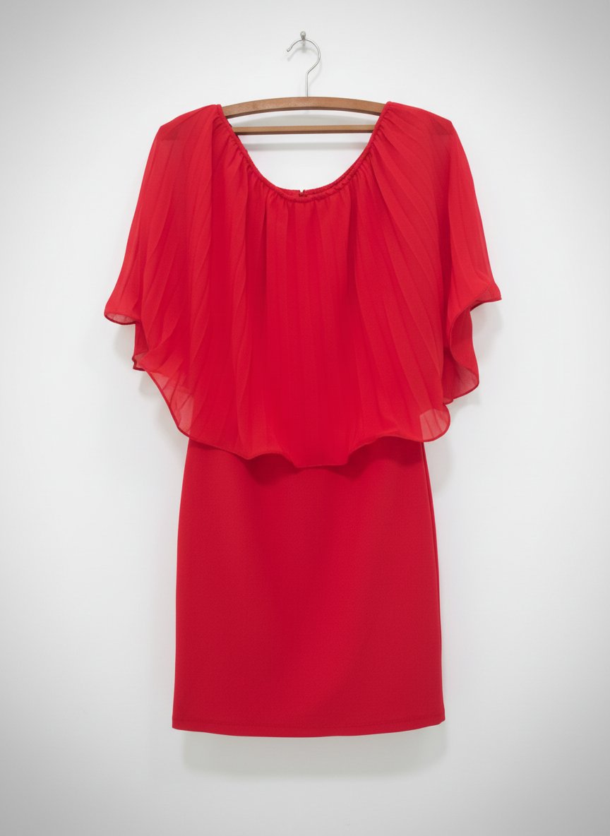 Robe rouge off shoulders