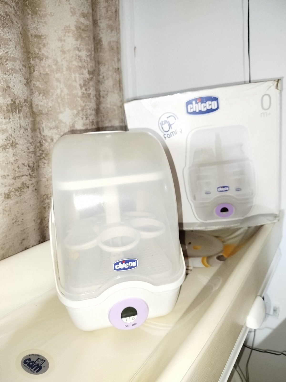 Stérilisateur biberon Chicco comme neuf 