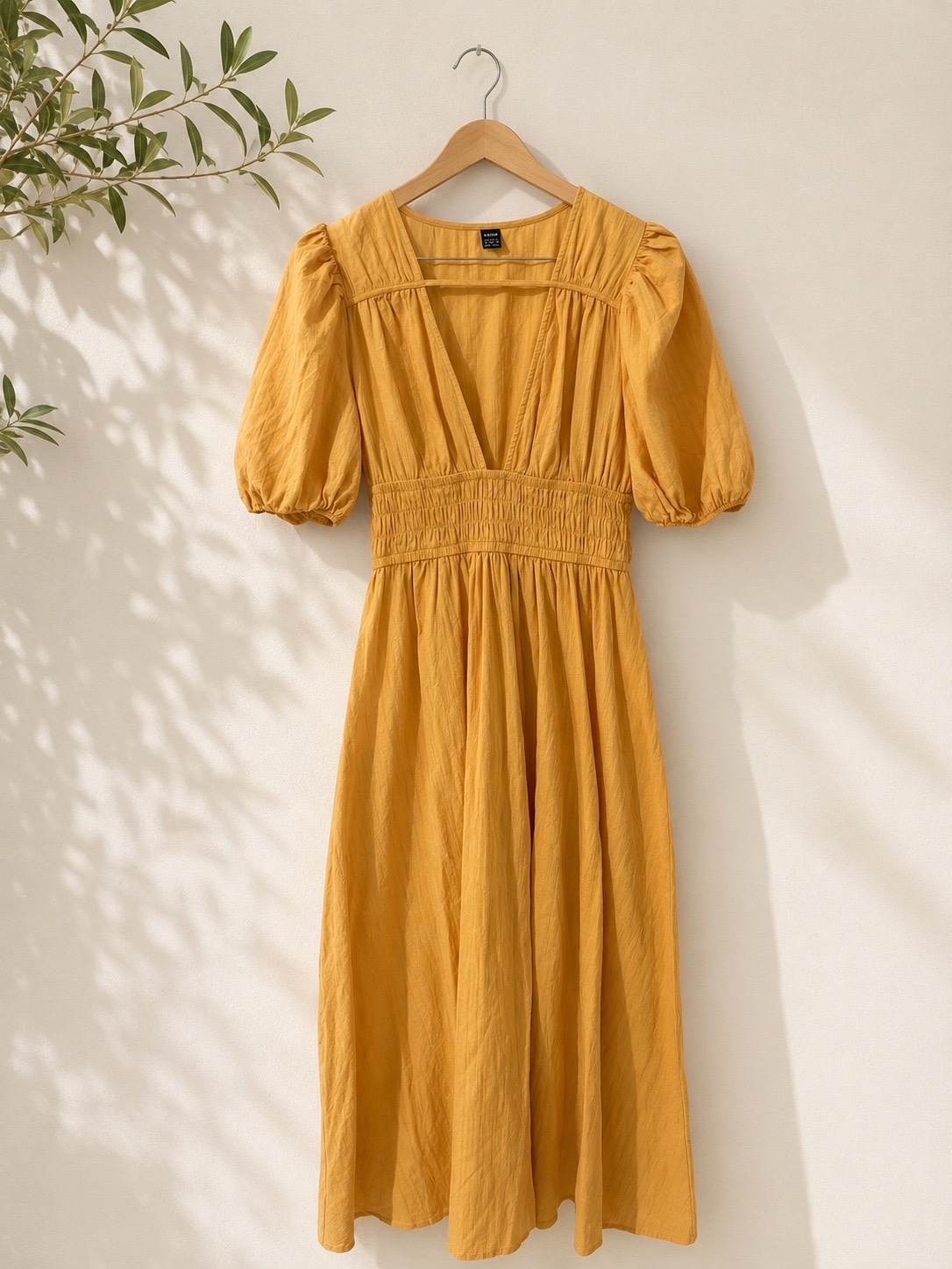 Robe jaune