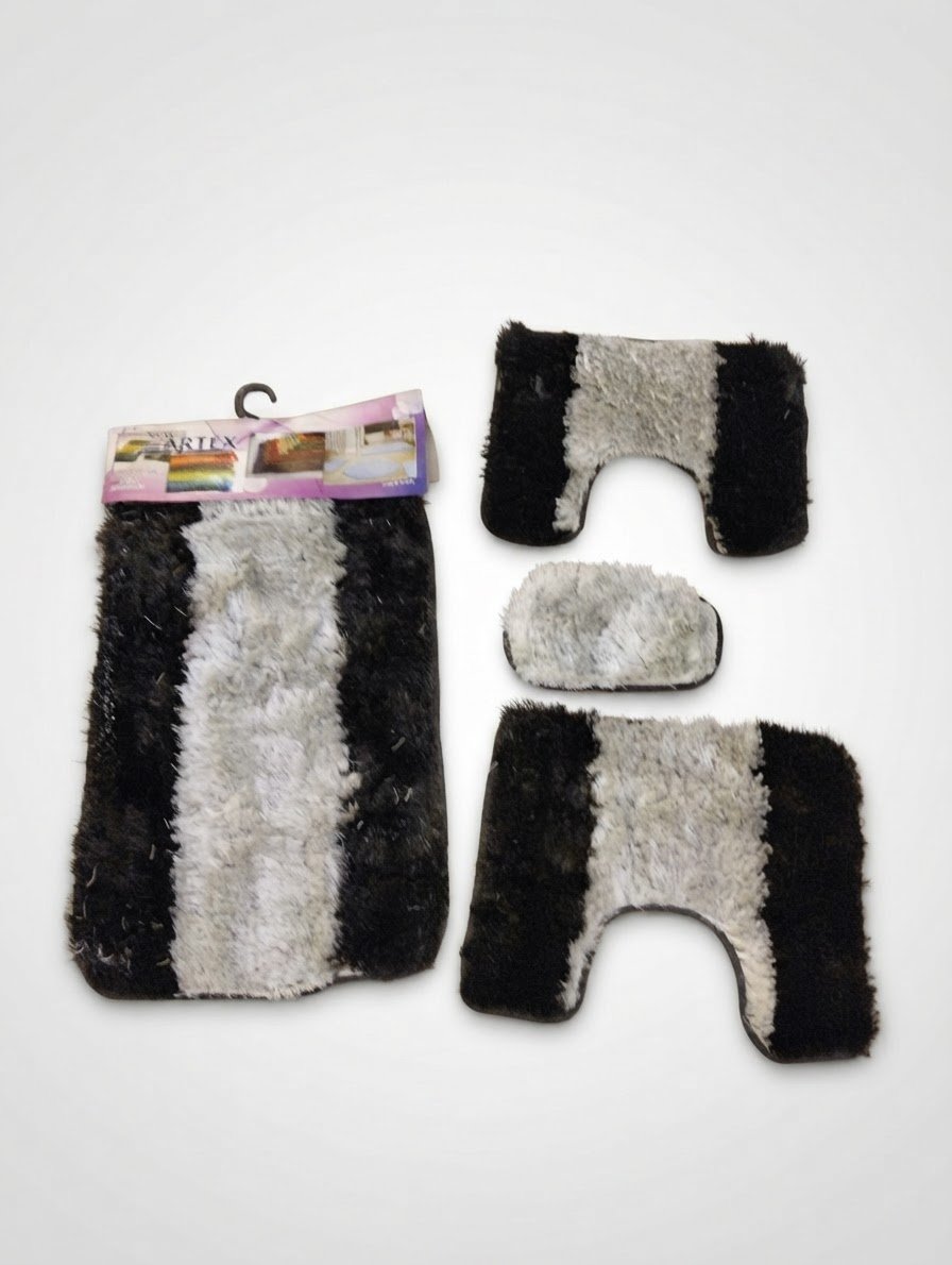 Tapis salle de bain 4 pièces 