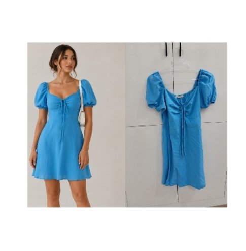 Robe bleu ciel 