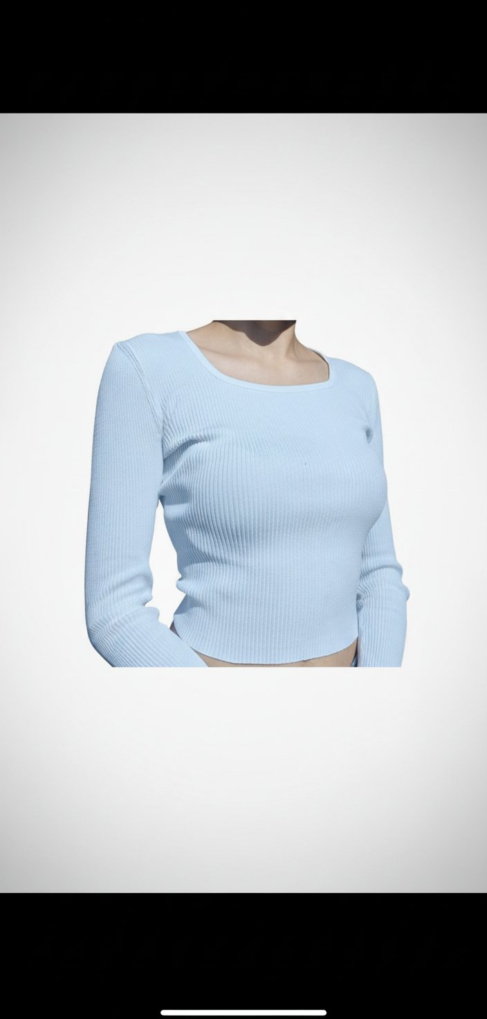 Pull blanc basic 