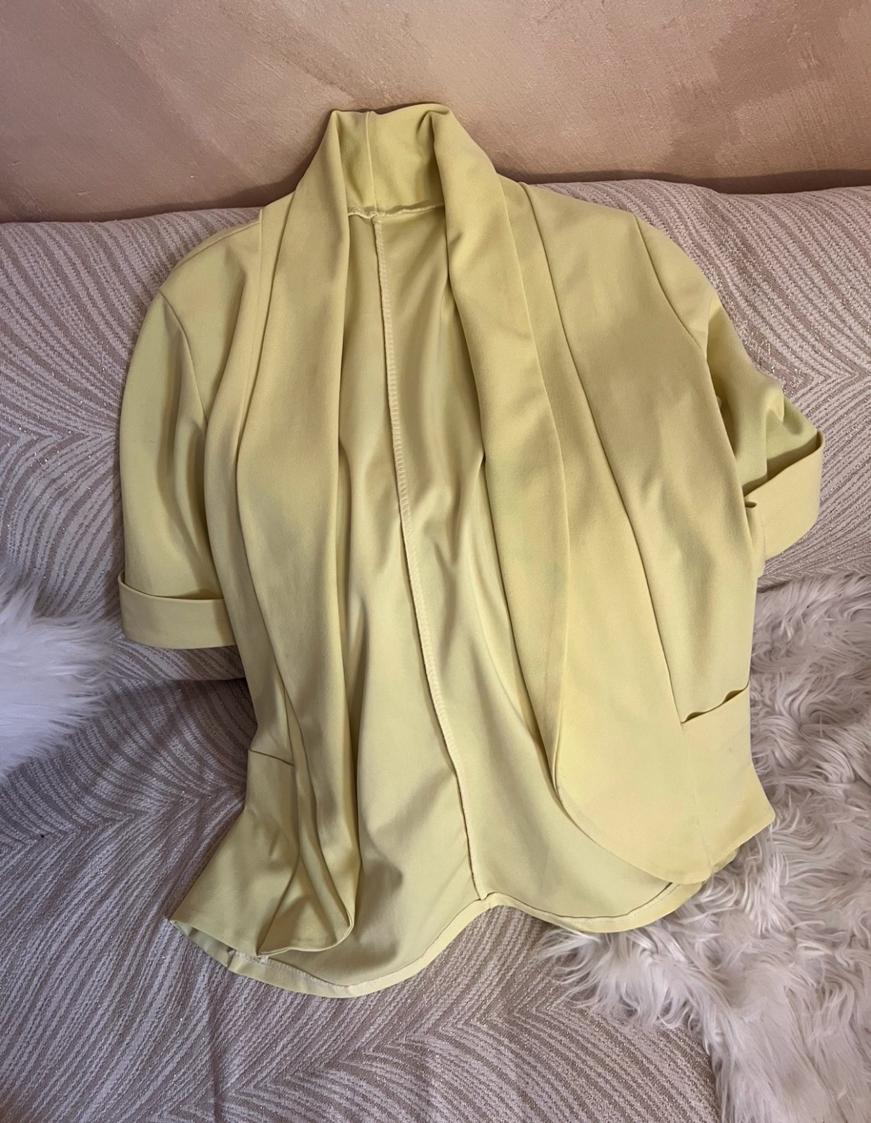 Blazer jaune 