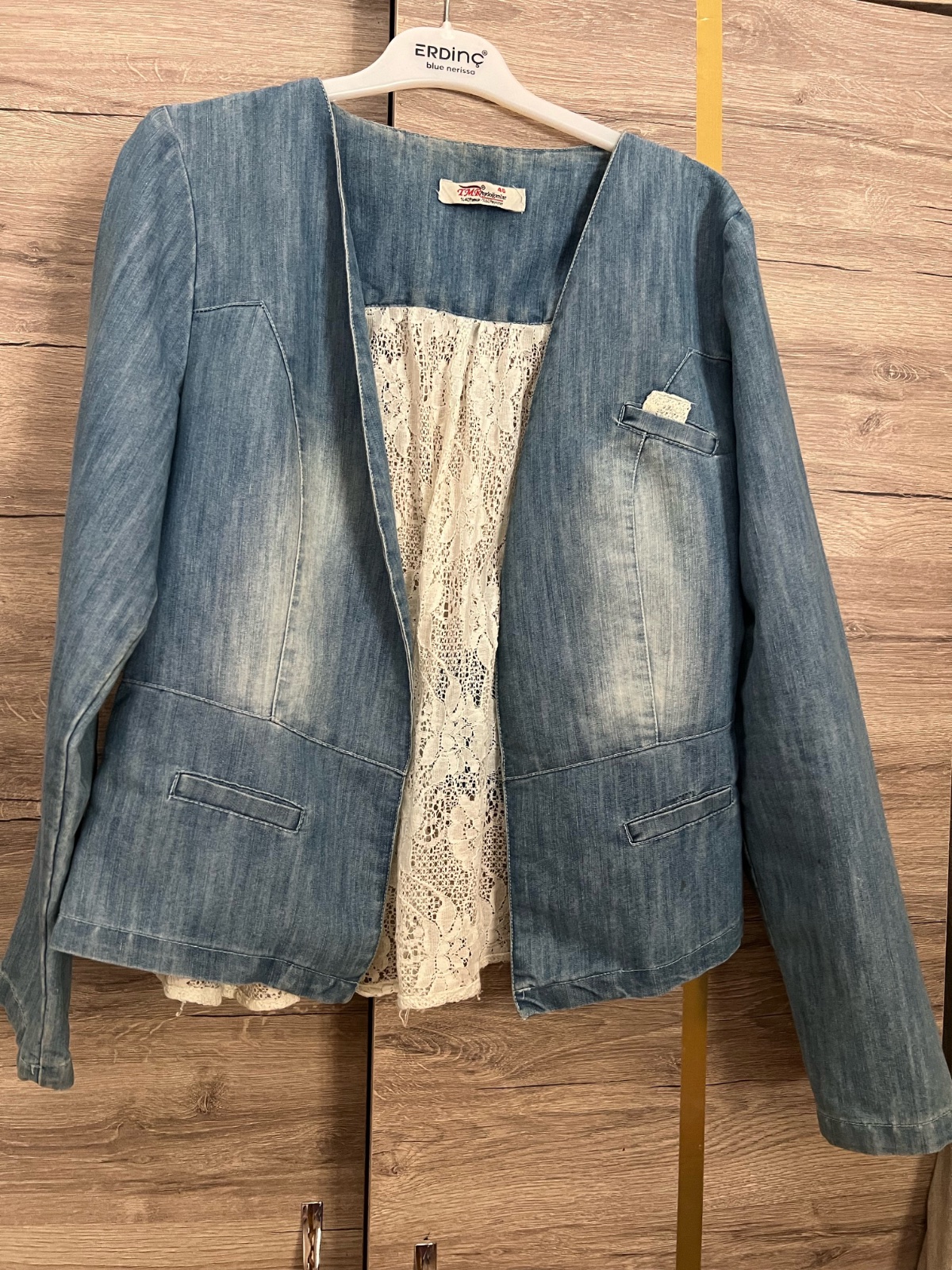 Veste jean khfif 