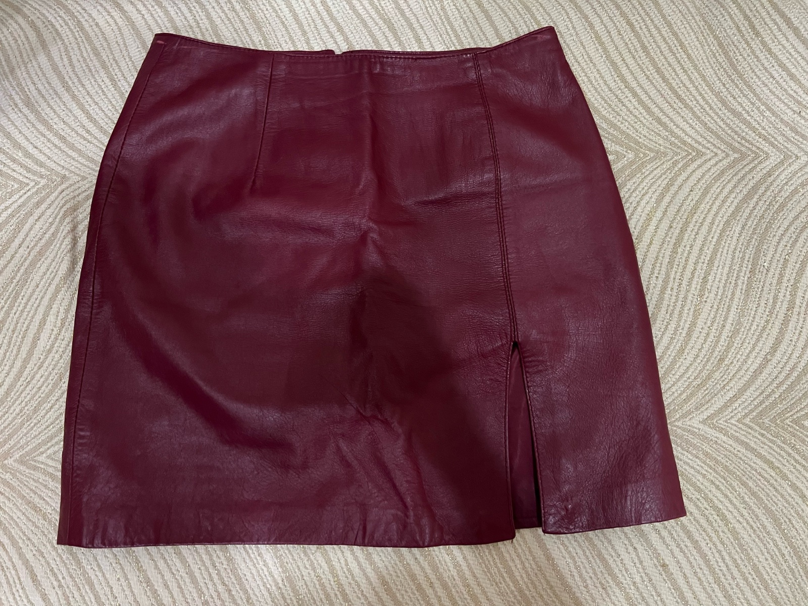Jupe courte burgandy 