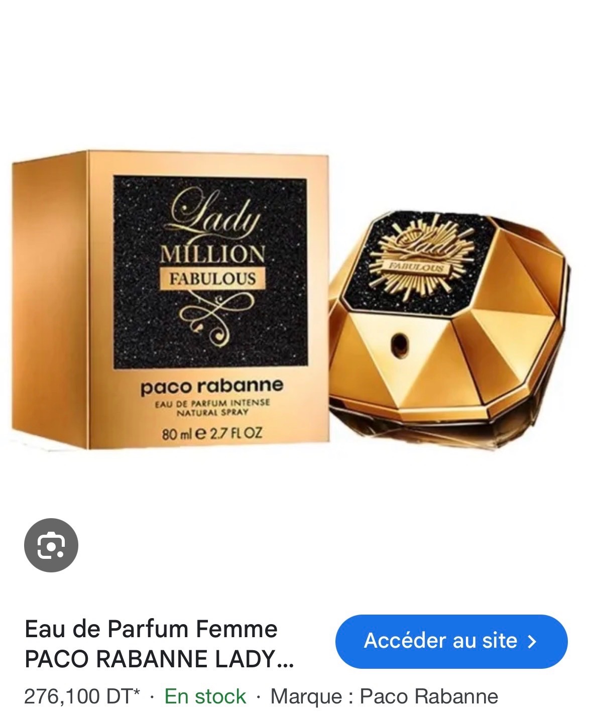 Parfum lady million 
