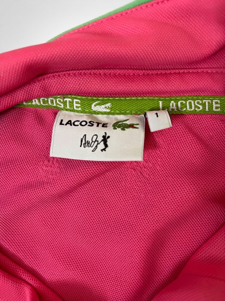T-shirt rose lacoste