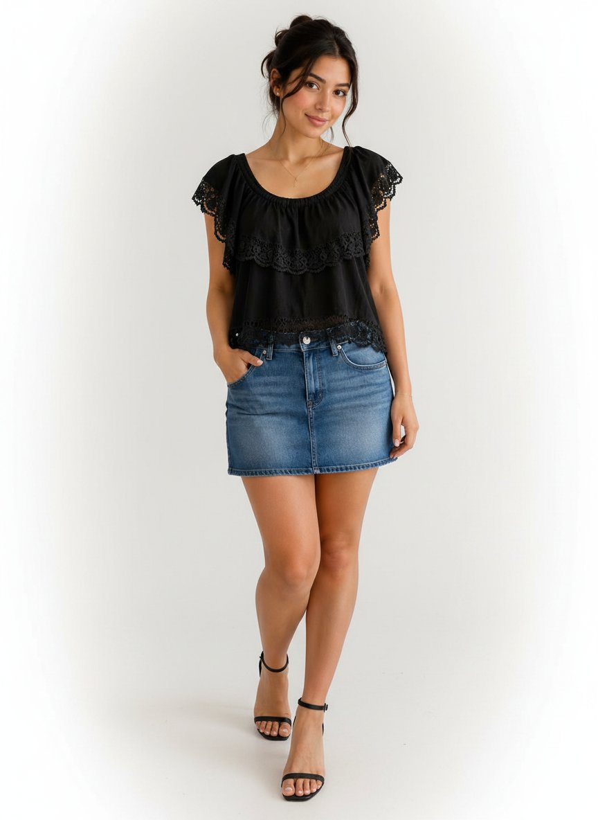 Jupe en Jean Calvin Klein Jeans Originale – Taille 36 (S) 👖