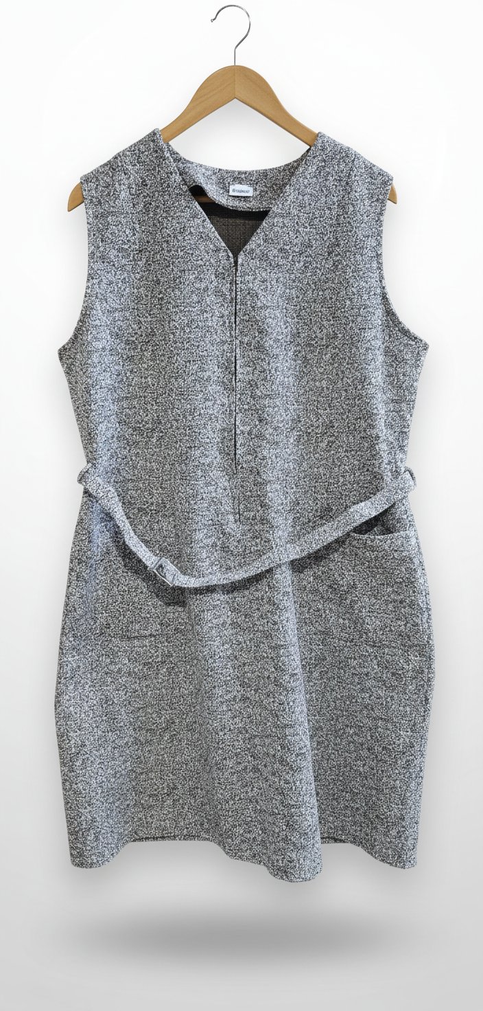 Robe courte grand taille 