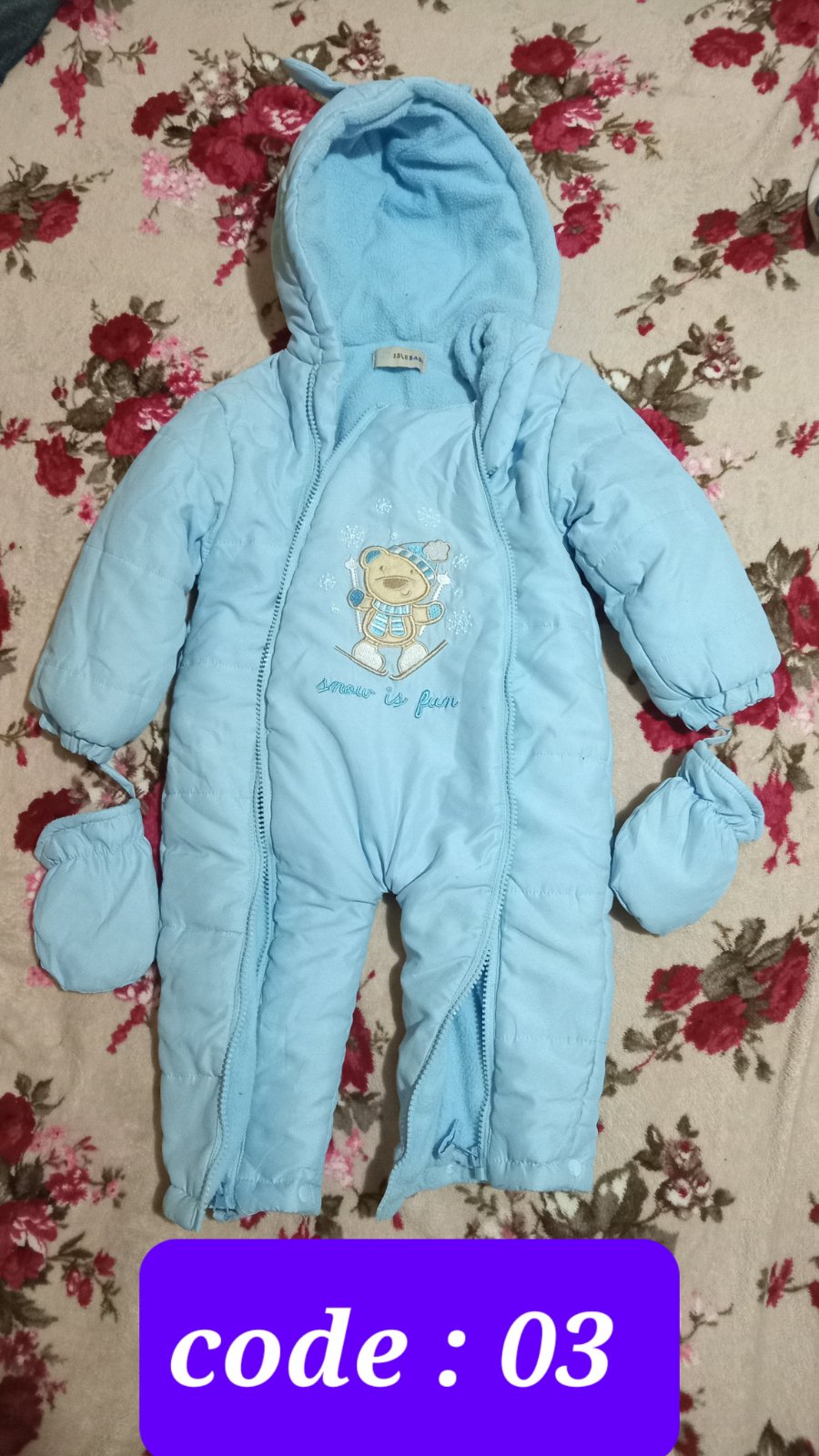 Manteau grenouillère 